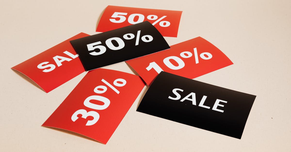 2.4:1 aspect ratio [closed] - Sale Cards on Beige Background