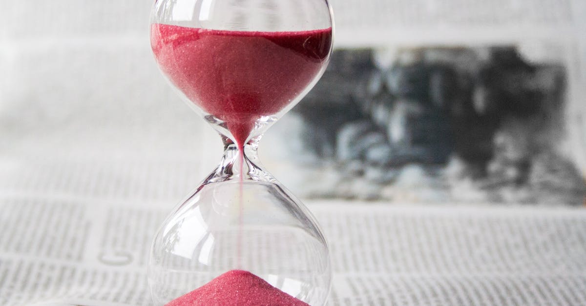Ambiguous Countdown Conundrums? - Clear Glass with Red Sand Grainer