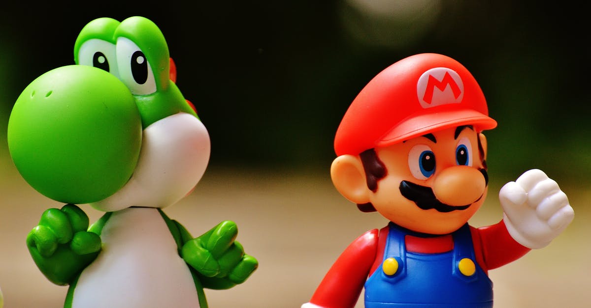 Animated movie that aired on Cartoon Network about a world of toys [closed] - Super Mario and Yoshi Plastic Figure
