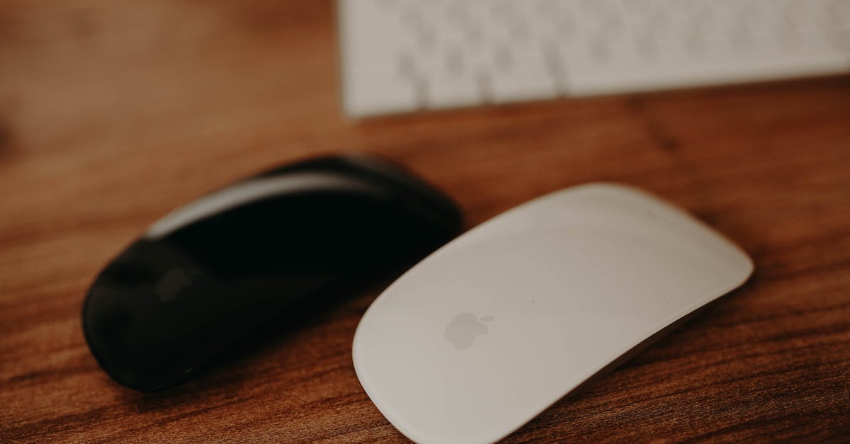 Apple products in movies - Close-Up Shot of Two Magic Mouse