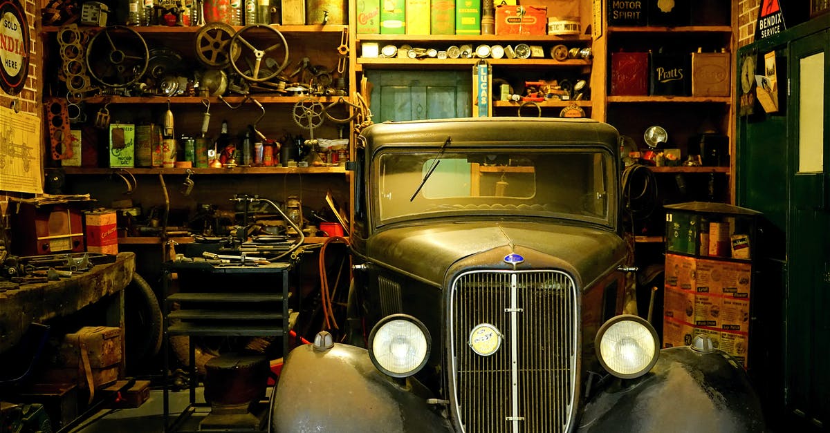 Are The Mechanic's tools and gadgets real? - Black Classic Car Inside the Garage