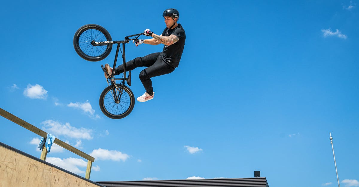 Are the stunts staged or spontaneous? - Cyclist Acrobat Performing Bike Stunts
