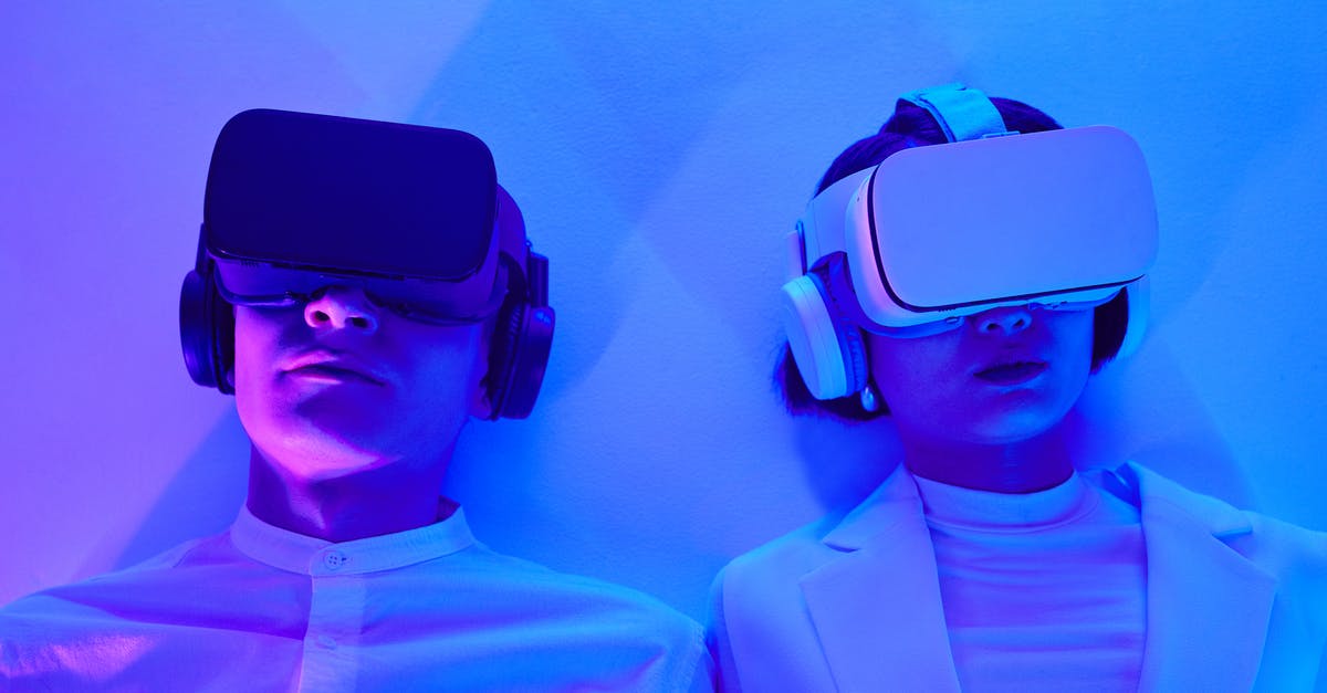 Are the teletubbies cyborgs? - Close-Up Shot of Two People Playing VR Box