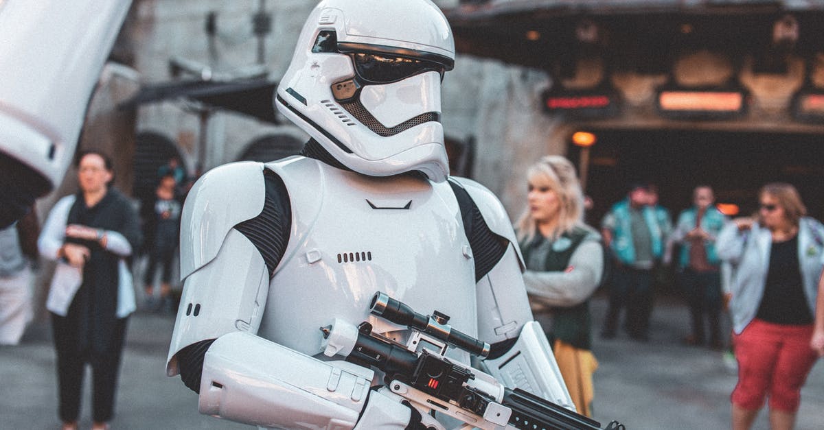 At what point in the Star Wars timeline did this character become a parent? - Shallow Focus Photo of Stormtrooper