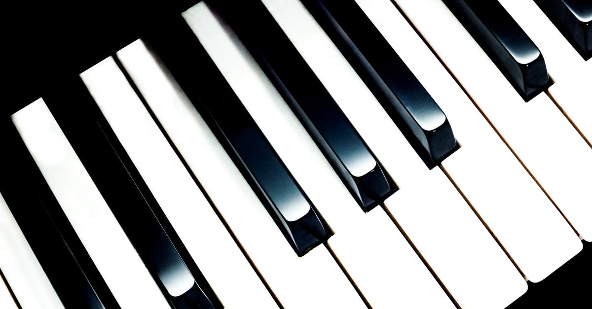Can J.J. Abrams actually play the keyboard? [closed] - Piano Keys Illustration
