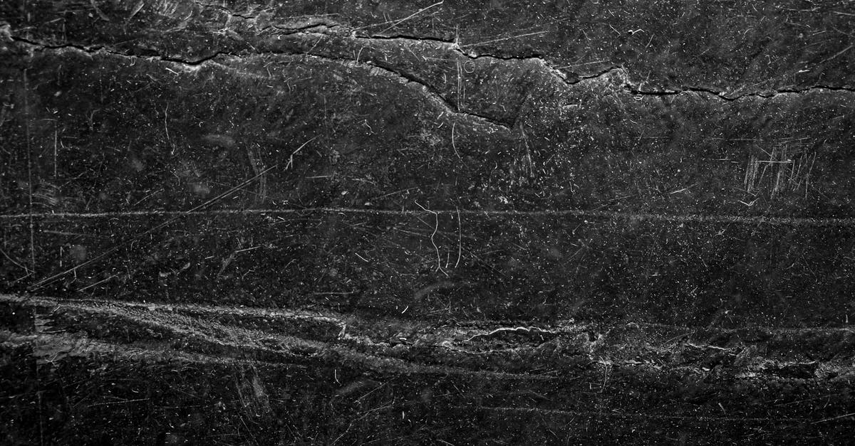 Cracks in the wall inconsistencies - Dark Gray Texture with Cracks