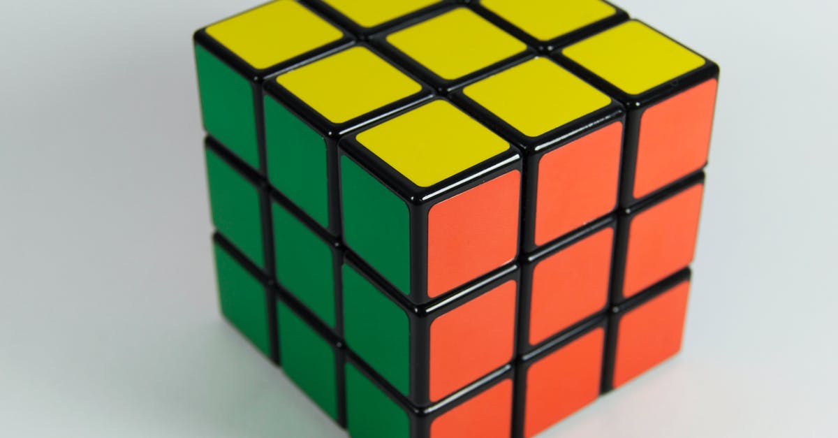 Did Bill's bullet cause any brain damage? - Yellow, Orange, and Green 3x3 Rubik's Cube