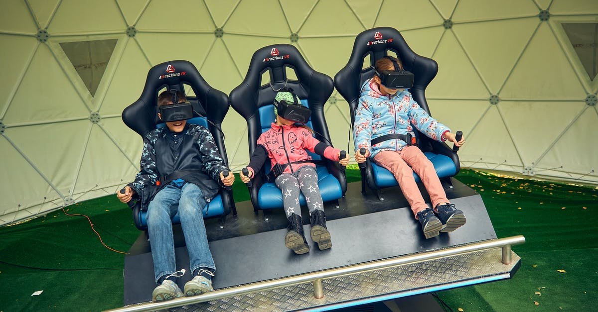 Did or did not the murders happen in reality? - Children Sitting with VR Goggles