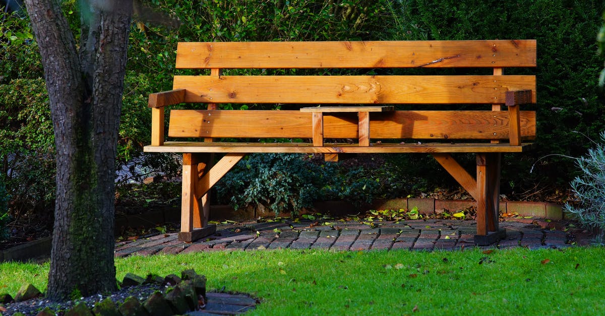 Did Robert come out of retirement? - Wooden Bench in Garden