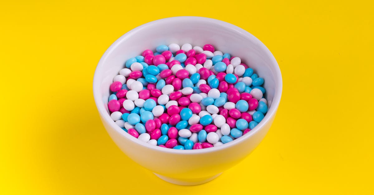 Did the blue pills cause behavioral modification? - White, Pink, and Blue Candies in Bowl