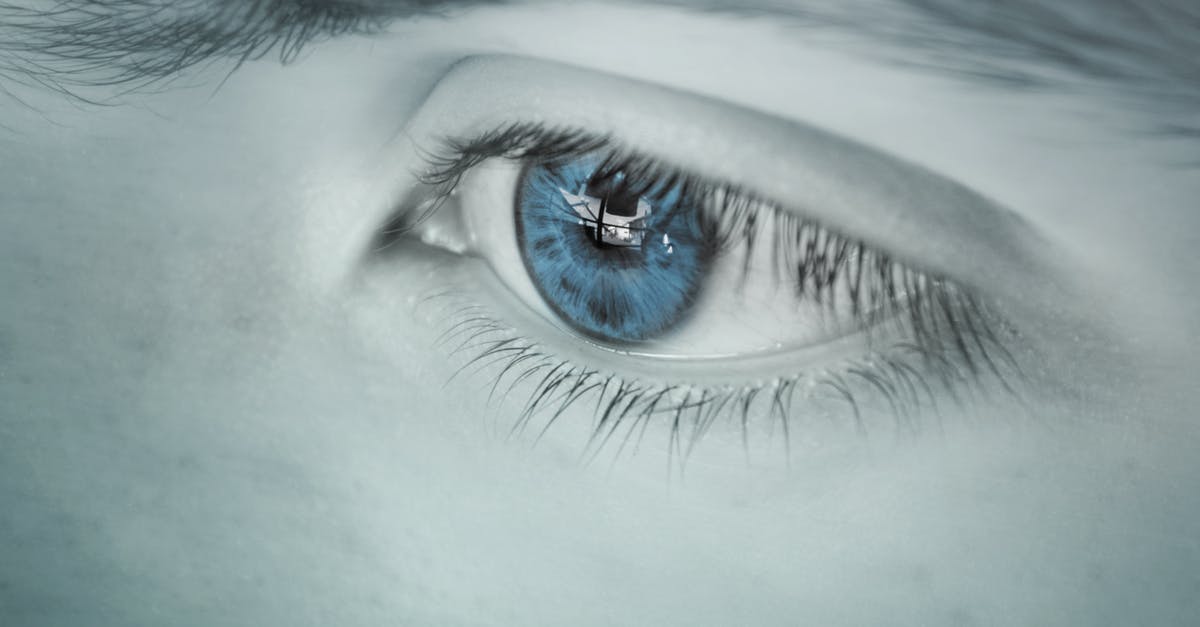 Did the bodachs know Odd could see them? - Blue-eyed Pupil Wallpaper