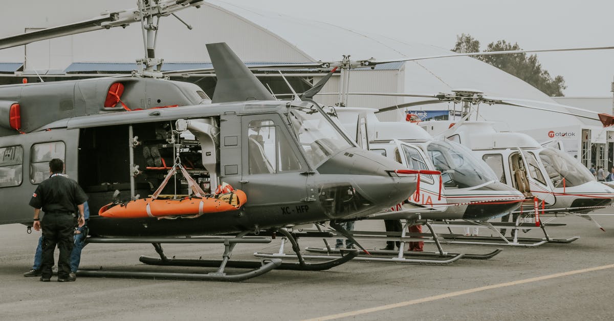 Did they build a helipad just for the movie? - Helicopters on Airfield Tarmac