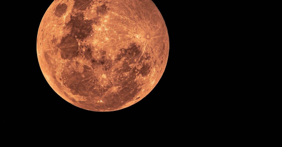 Distance between Yorktown and the unexplored planet - Full Moon in Dark Night Sky