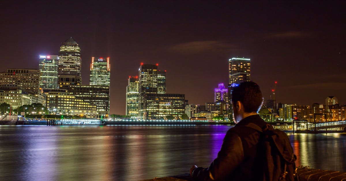 Do people swear by river Thames in the UK? - Man in Black Jacket Looking at the City