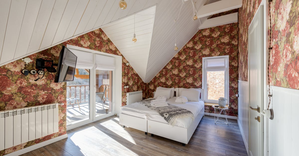 Do the themes in "Moana" reflect Western or Pacifica themes? - White Themed Attic Bedroom with Floral Wallpaper