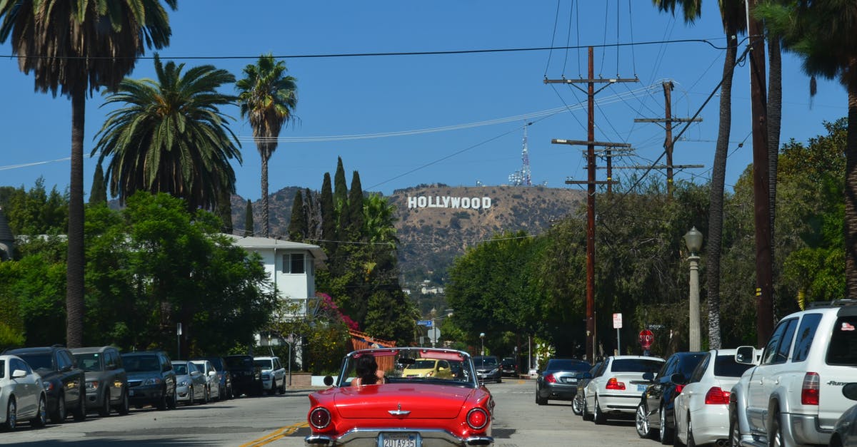 Doc Hollywood and Cars - Red Car on the Road