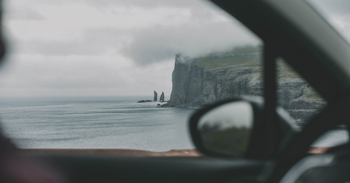 Does the fog obscuring Themyscira do anything except hide the island? - Black Car Side Mirror Near Sea