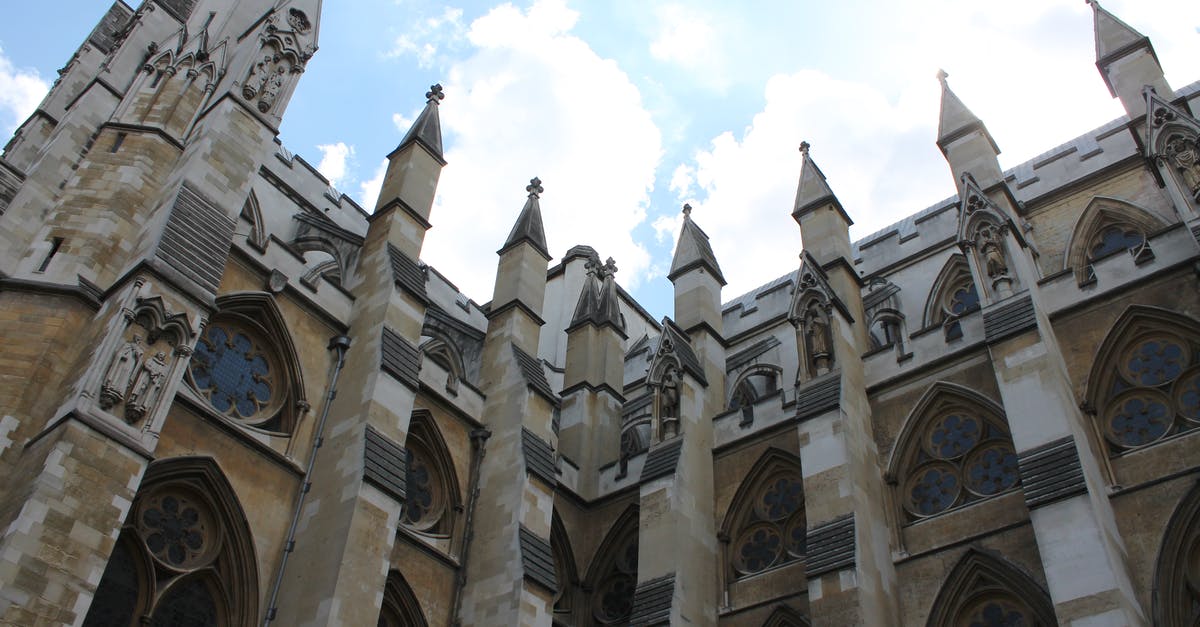 Downton Abbey relation to London - Low Angle Photo of Brown and Gray Cathedral during Daytime