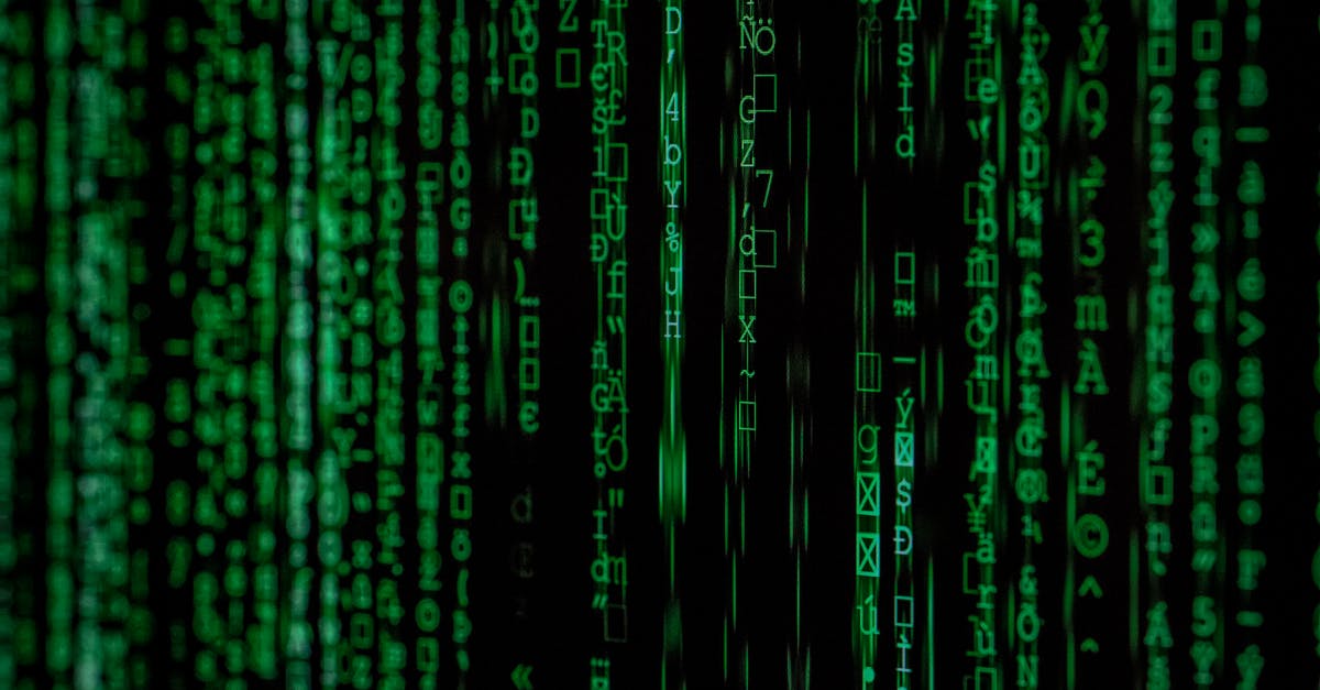 End of The Matrix Revolutions - Close-up Photo of Matrix Background