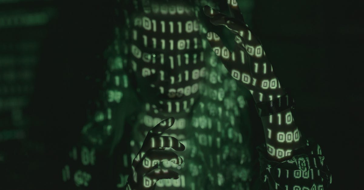 End of The Matrix Revolutions - Green And White Lights