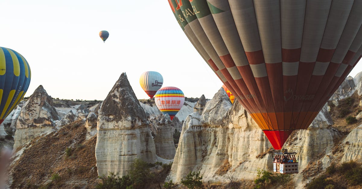 Exactly where were the flying saucers during the invasion? - Red and Yellow Hot Air Balloon