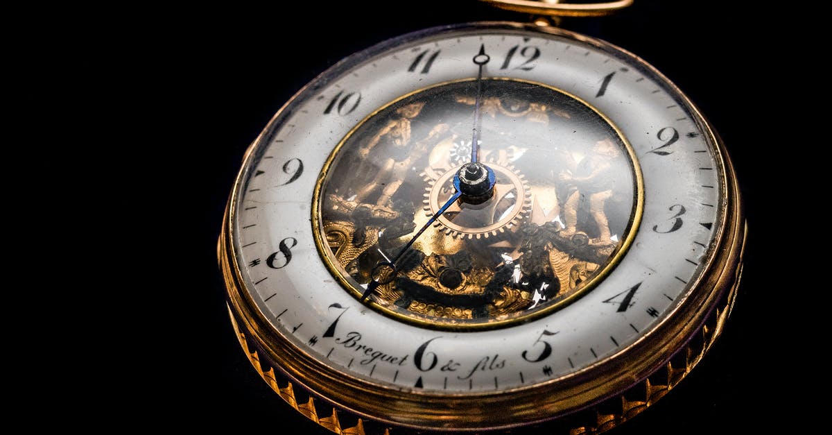 Final few minutes of Spectre - Round Gold-colored Pocket Watch