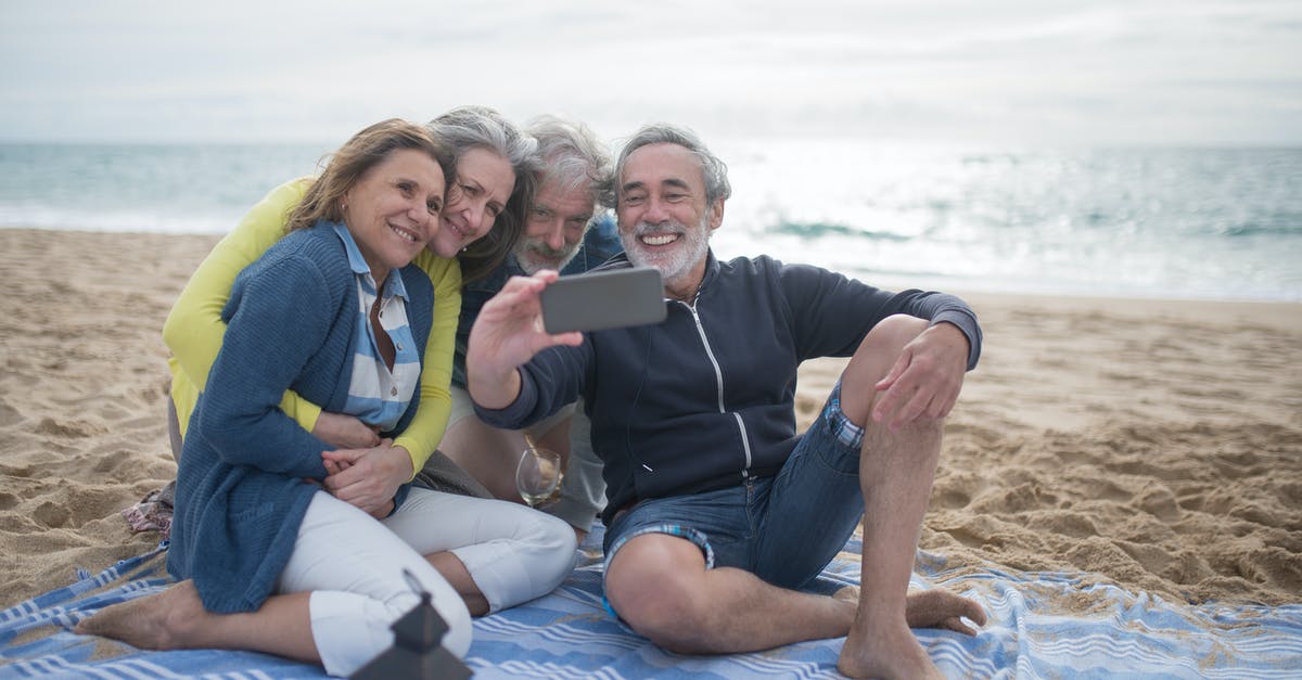 Friends Chandler "For Flanin" - Free stock photo of beach, couple, elderly