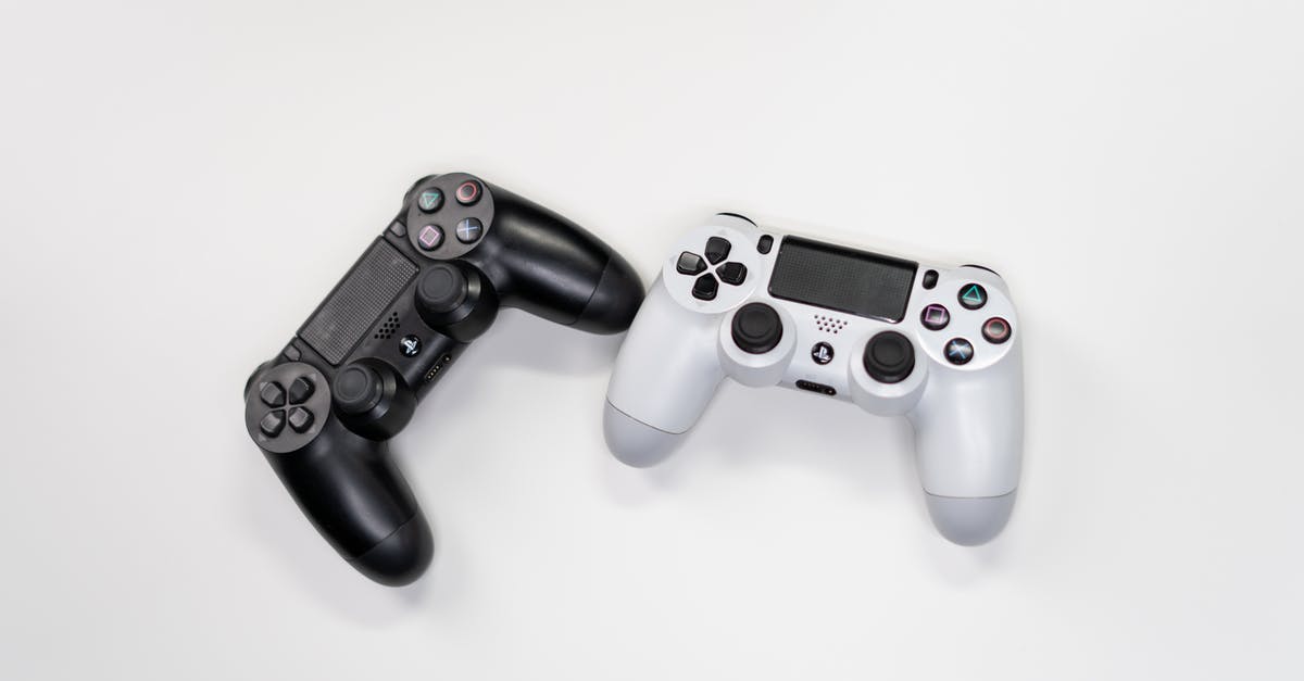 Game Over, Man...Game Over! - What's the source? - White and Black Sony Ps 4 Game Controller