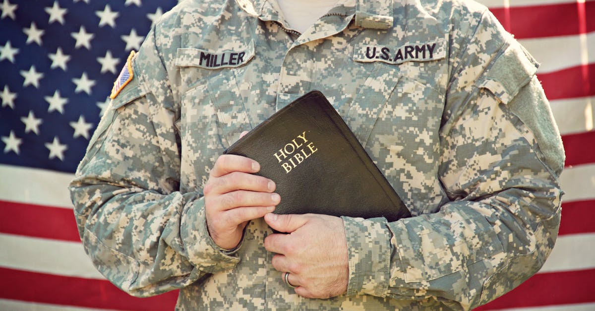 Has any real-life US military unit committed Die-Hard-2-level treason? [closed] - Man Holding Bible