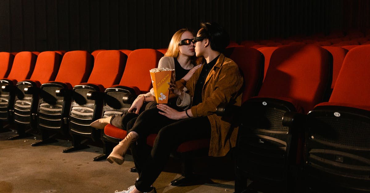 How are older movies post-converted to 3D? - Free stock photo of adult, amphitheater, armchair