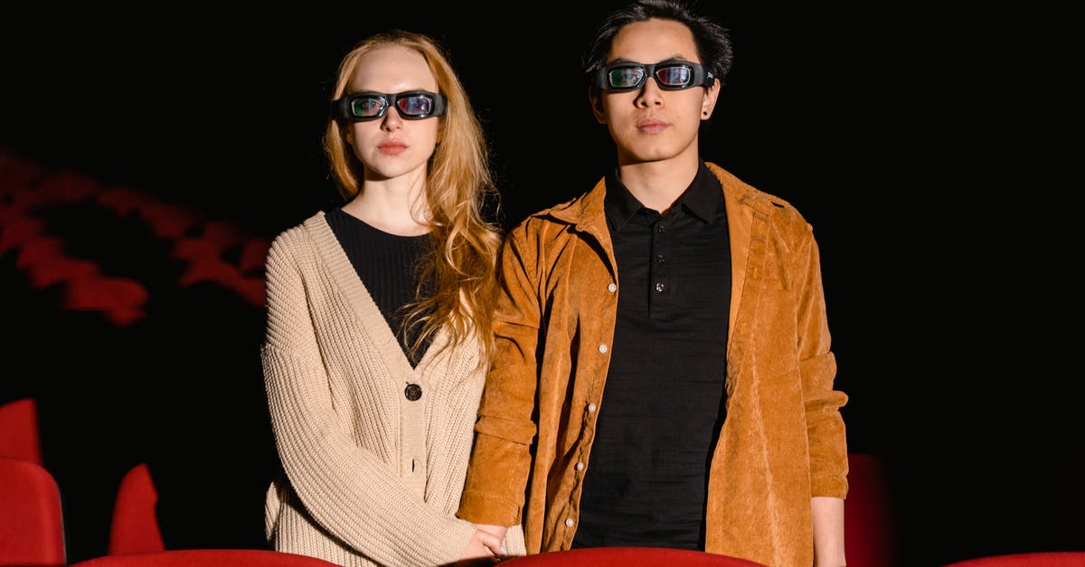 How are older movies post-converted to 3D? - Woman in Brown Coat Wearing Black Sunglasses