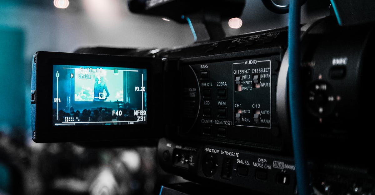 How can I tell whether or not a film has been broadcast on TV? - Black Camera Recorder