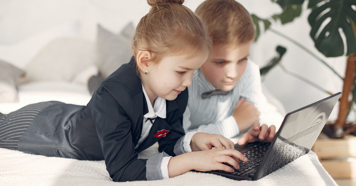 How can the Axiom computer know Earth is safe based on the one little plant EVE found? - Smart little business children in formal outfits working with laptop remotely in team
