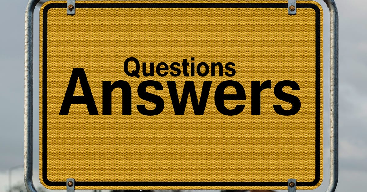 How can you answer the question given the conditions in Exam? - Questions Answers Signage