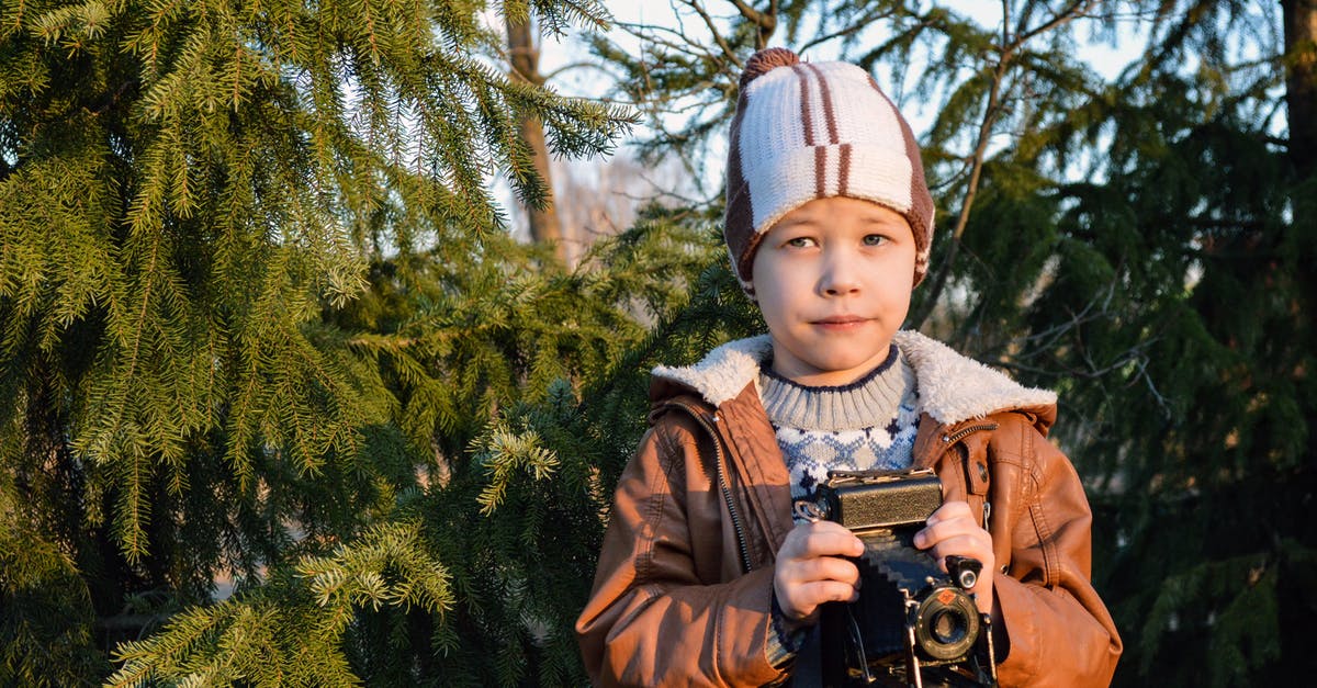 How come the Children of the Forest don't use dragonglass weapons? - Curious little child with retro camera in forest