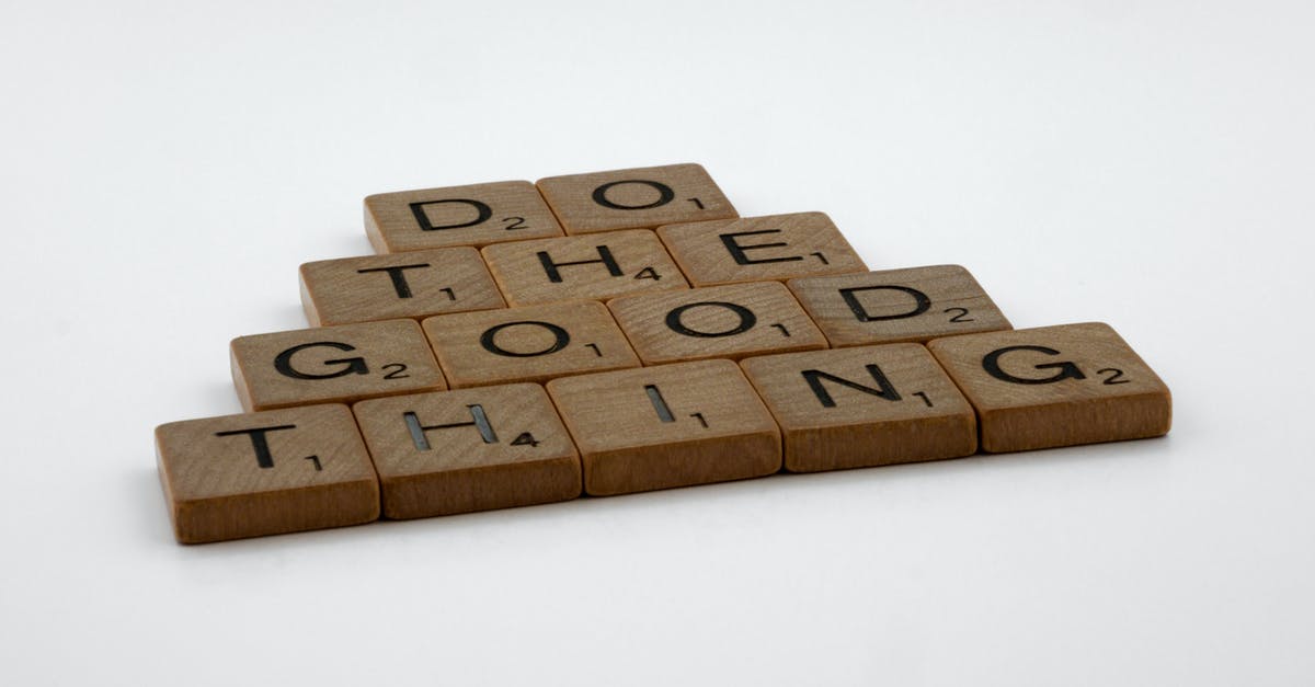 How could Eli do all those things? - A Do the Good Thing Quote on Scrabble Tiles