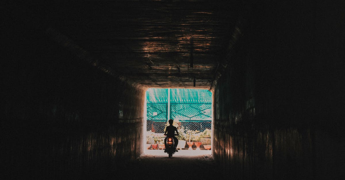 How could the stars be going out in the alternate universe? - Person Riding a Motorcycle Going out from the Tunnel