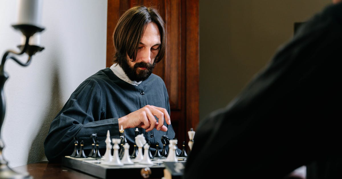 How could Tyrell lose in chess so easily - Man in Black Jacket Wearing Black Framed Eyeglasses