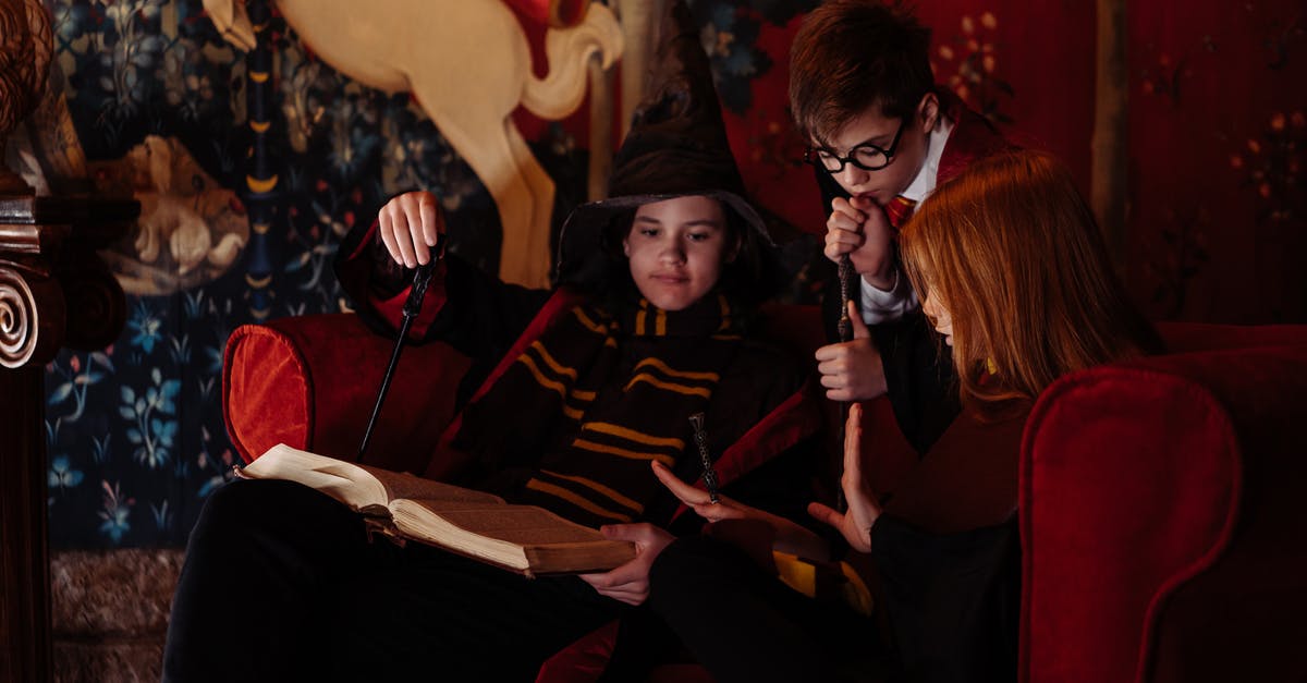 How crucial are the wizard wands in Harry Potter? - People Wearing Wizard Costume