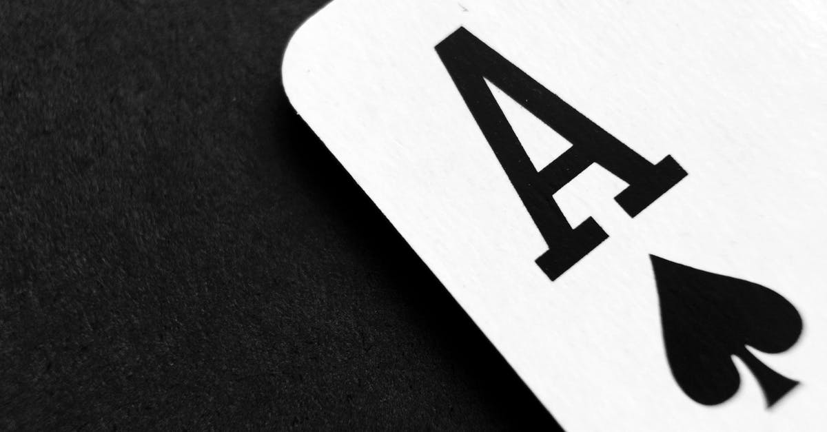 How did Bond know about Mathis on Casino Royale? - Ace of Spade Playing Card on Grey Surface