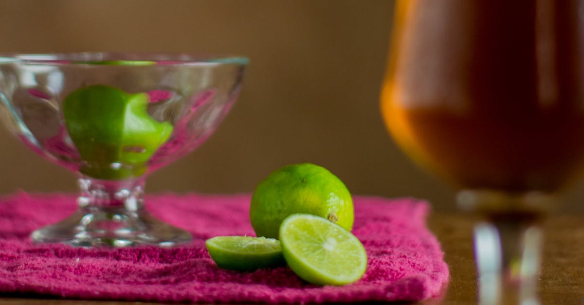 How did Jack Sparrow end up making a deal with Davy Jones? - Close-up of Lime for Drink Making