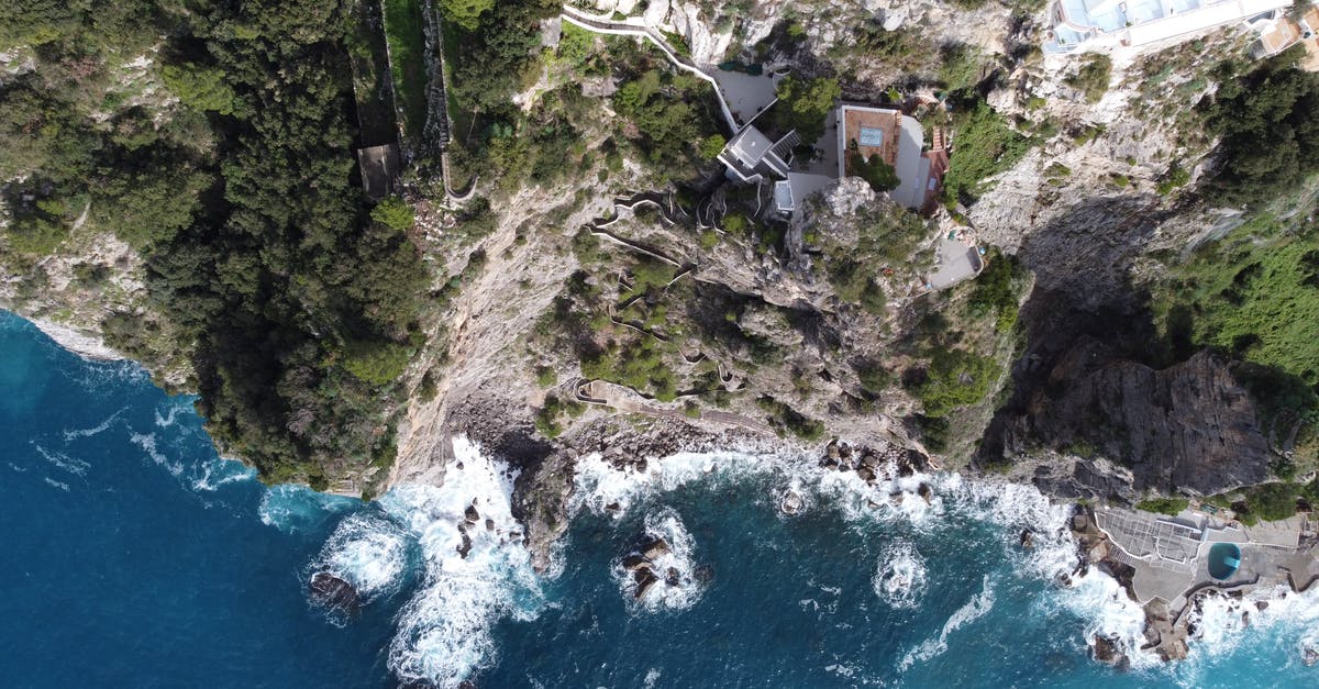 How did Luke find Jasper's house? - White Concrete House on Cliff Beside Body of Water