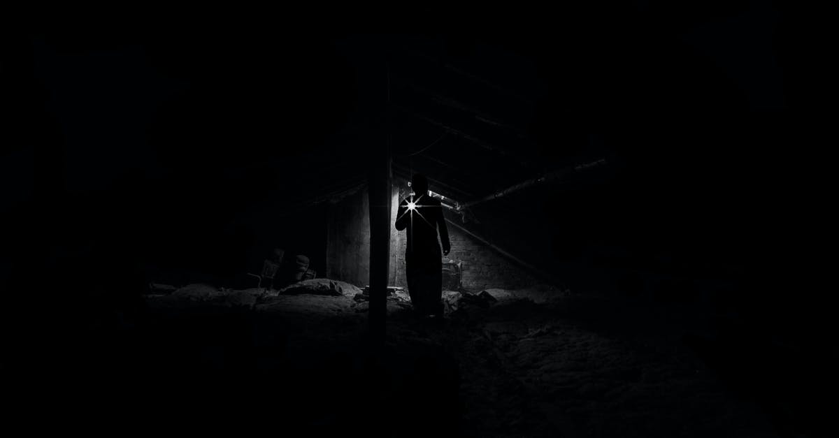 How did Luke find Jasper's house? - Low Angle View of Man Standing at Night