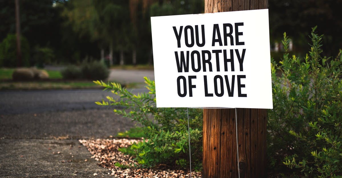 How did Solomon knows it is a signal of attack? - You Are Worthy of Love Signage on Brown Wooden Post Taken