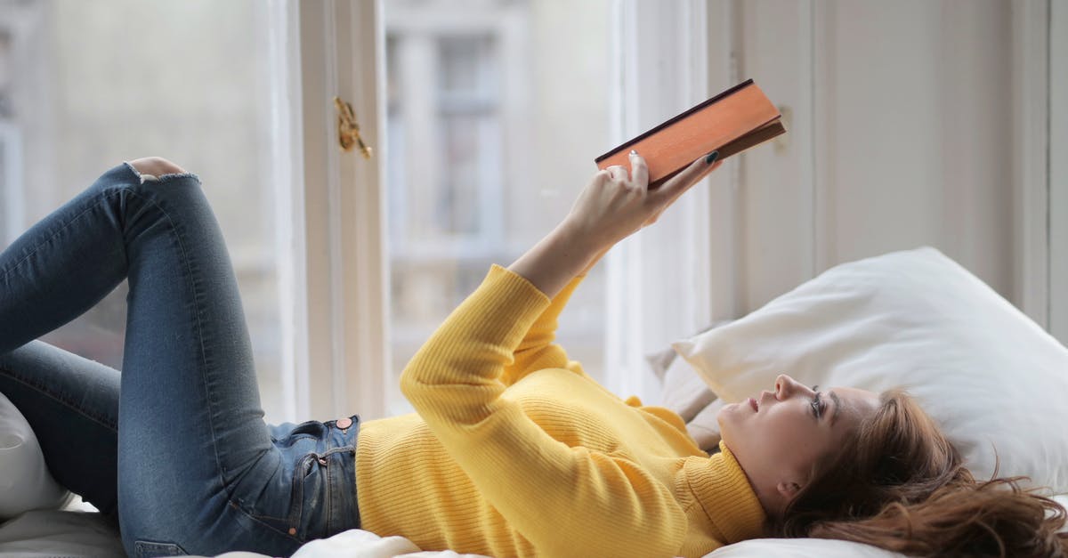 How did the camera pass through the window (and then back out) in The Book of Eli? - Young peaceful woman reading book on bed