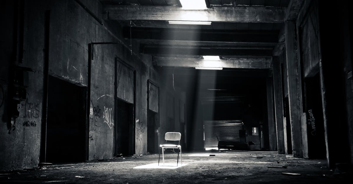 How did the kidnappings happen? - Grayscale Photo of Chair Inside the Establishment
