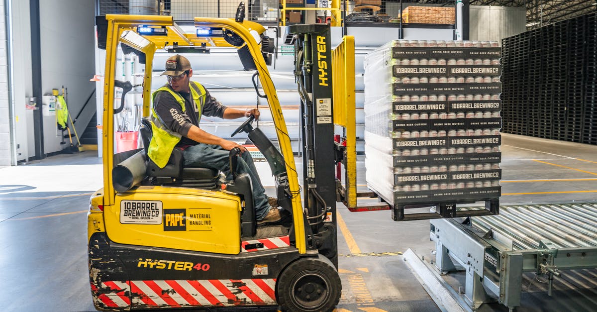 How did the machine work before this realisation? - Person Using Forklift