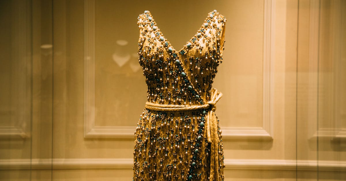 How did the original lightsaber prop work? - Elegant vintage dress decorated with precious stones