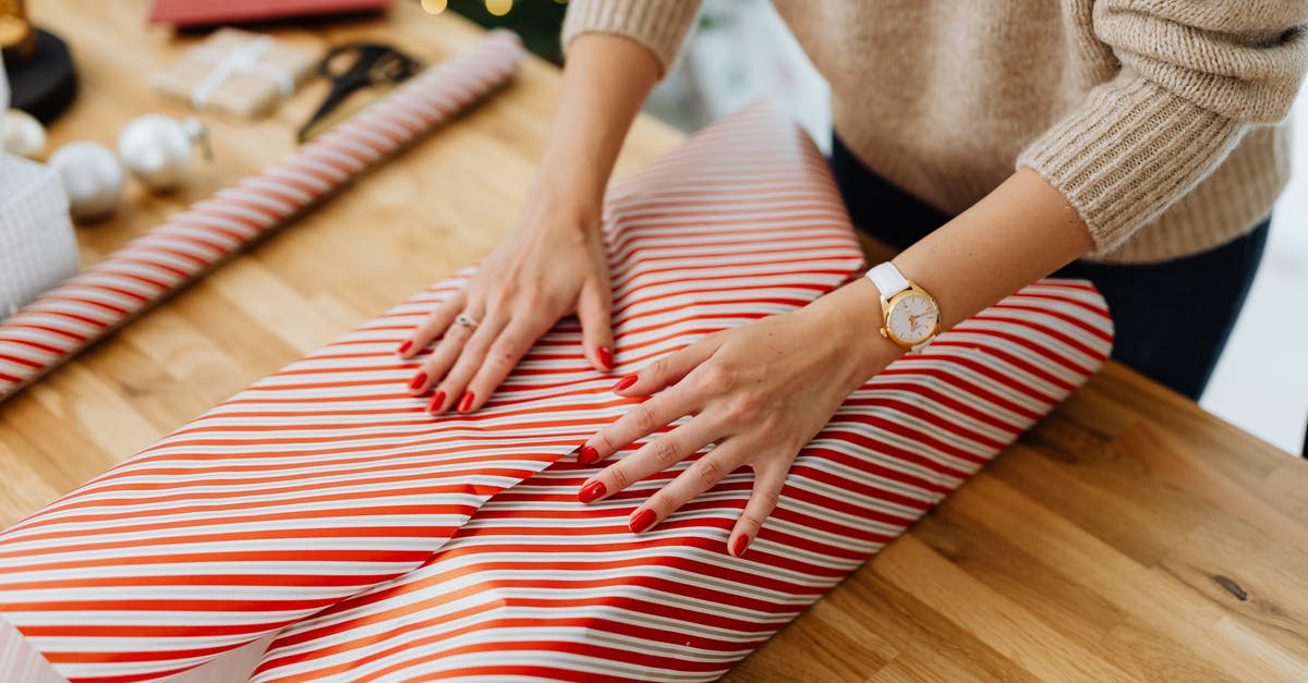 How did the watch do what it did? - Woman Wrapping Gift