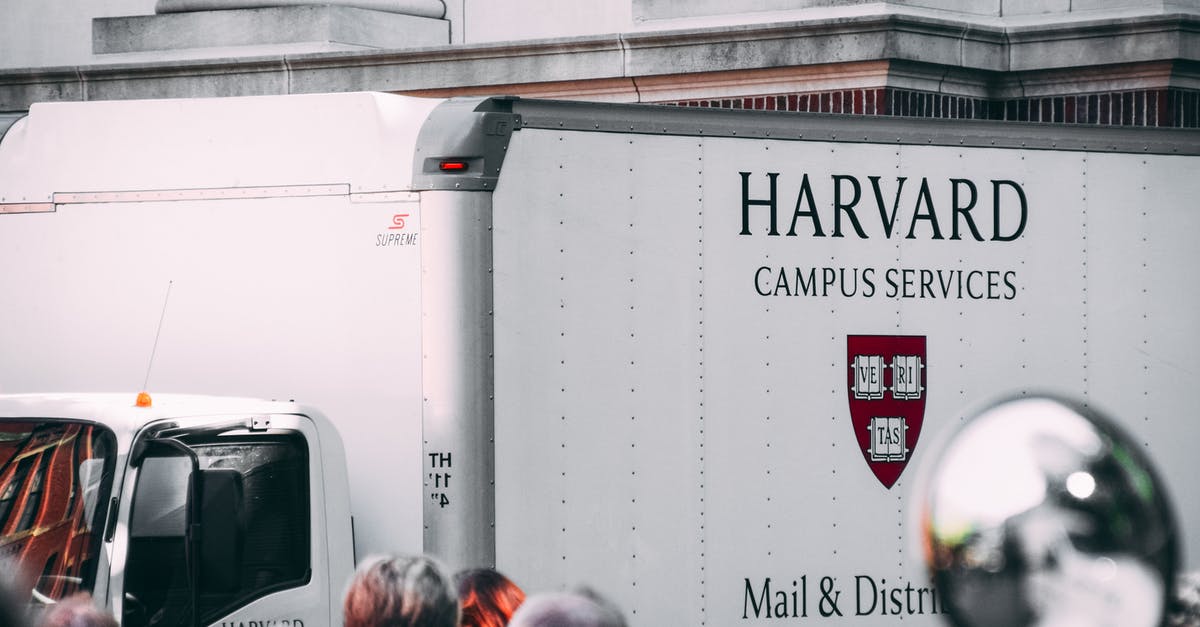 How did Travelers bring matter/objects/artifacts into the past? - White Harvard Campus Services Truck